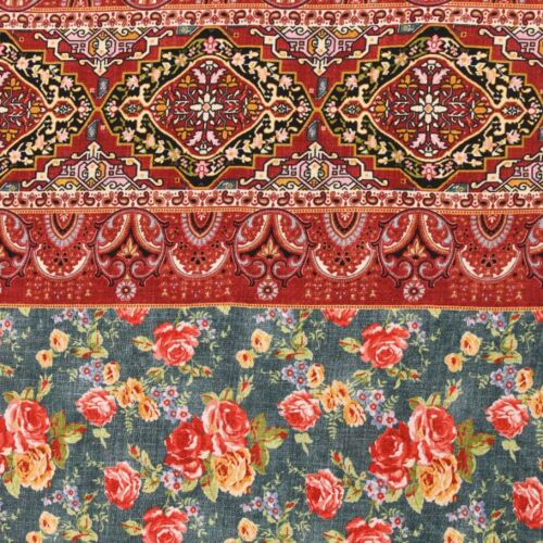 D'Ascoli Marley Red & Blue Tablecloth