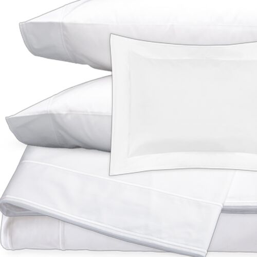 Matouk Ansonia White Bed Collection