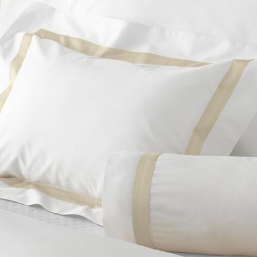 Matouk Lowell White & Dune Bed Collection