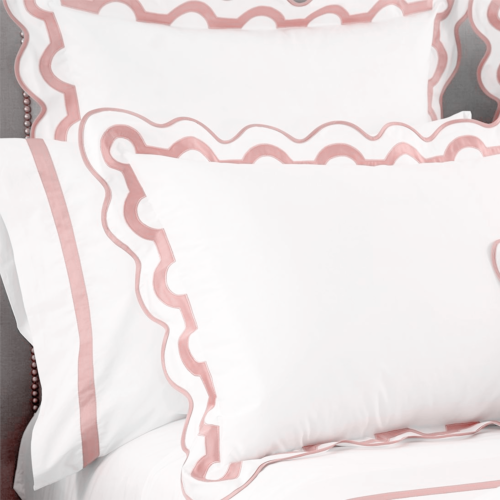 Matouk Mirasol Pink Bed Collection