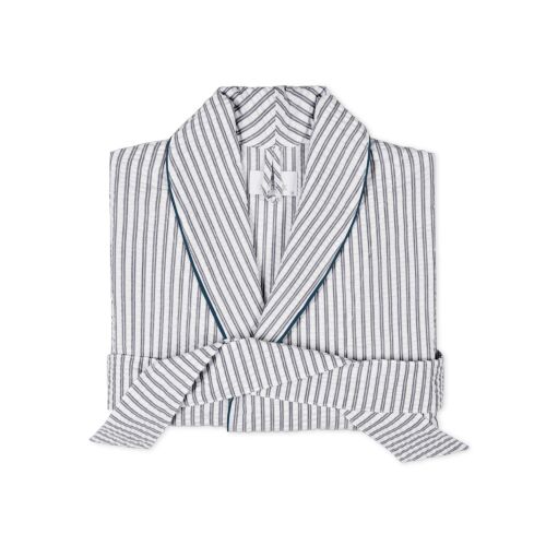 Matouk Matteo Deep Navy Bath Robe