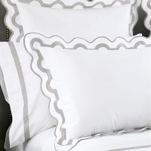 Matouk Mirasol Silver Bed Collection
