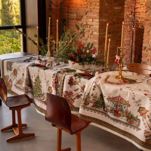 Italian Natalis Tablecloth