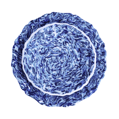 Pascale Mestre Blue Dinnerware Collection