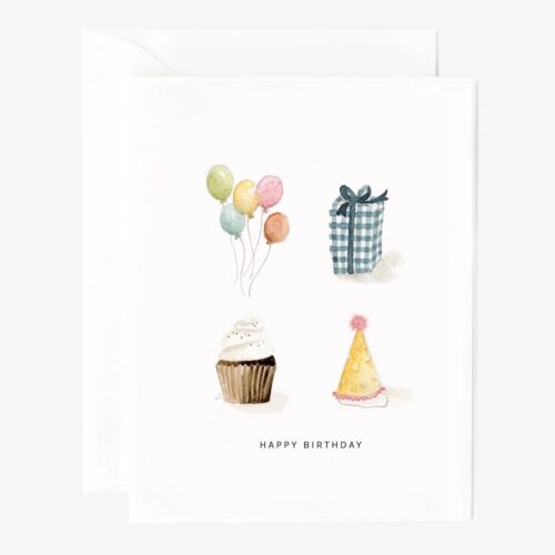   Emily Lex Birthday Things Notecard