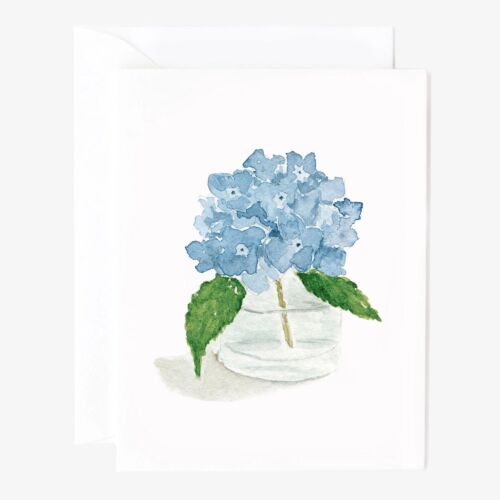  Emily Lex Hydrangea Bouquet Notecard Set/8