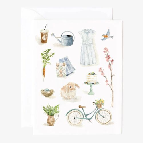   Emily Lex Springtime Notecard Set/8