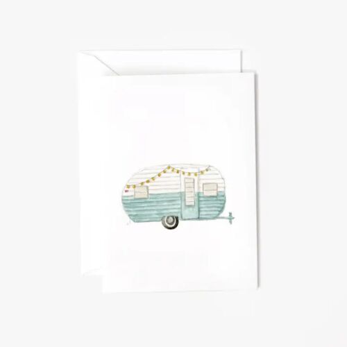  Emily Lex Trailer Mini Notecard