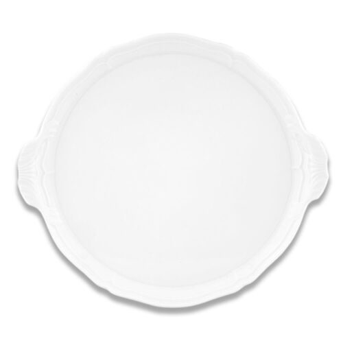  Ginori Antico Doccia Bianco Cake Plate
