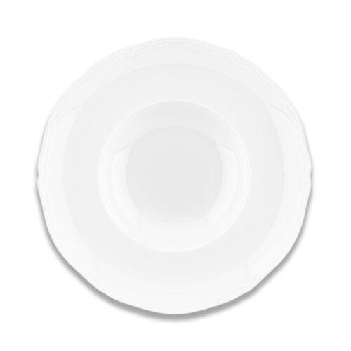  Ginori Antico Doccia Bianco Pasta Plate