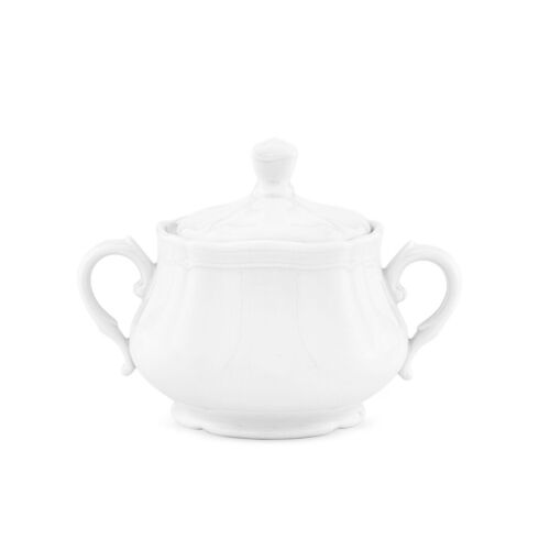  Ginori Antico Doccia Bianco Sugar Bowl Small