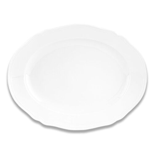 Ginori Antico Doccia Bianco Oval Platter Large