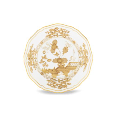  Ginori Oriente Italiano Aurum Gold Rim Bread Plate