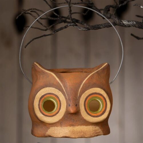   Halloween Bucket Hootin' Owl Small