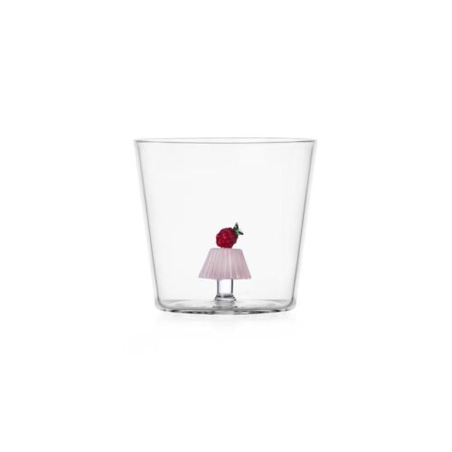   Ichendorf Glass Charlotte with Raspberry Tumbler