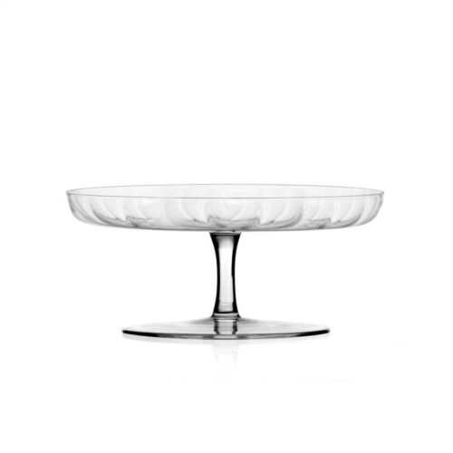  Ichendorf Glass Pleats Footed Dish