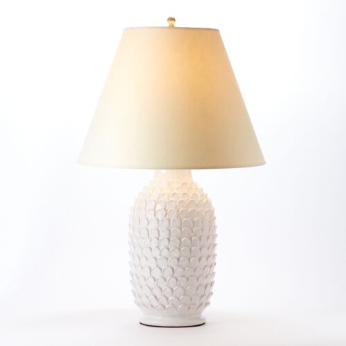   Italian Table Lamp Scales Vanilla