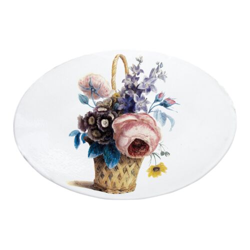  John Derian Bouquet Platter Oval