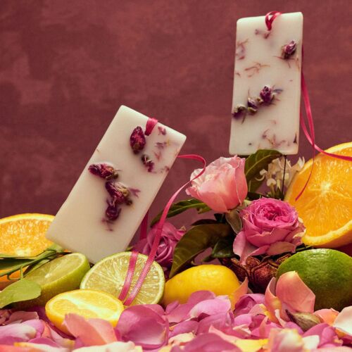 Santa Maria Novella Rosa Novella Scented Wax Tablet Box/2