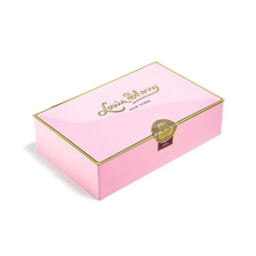 12-Piece Chocolate Truffle Camellia Pink Tin