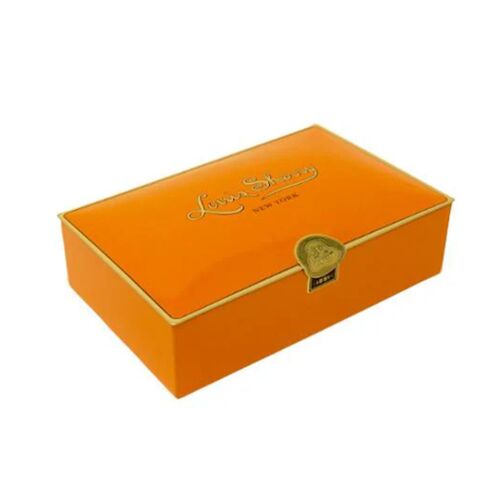 12-Piece Chocolate Truffle Tangerine Tin