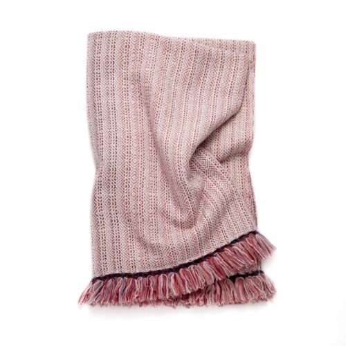 2-Ply Cashmere Diamond Weave Throw