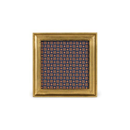  Cavallini Siena Gold Frame 3x3"