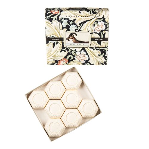Baudelaire Box/8 Mini Honey Goat's Milk Soap