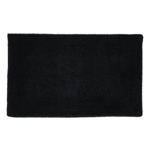 Abyss & Habidecor Bath Mat Double Black (990) 20x31"