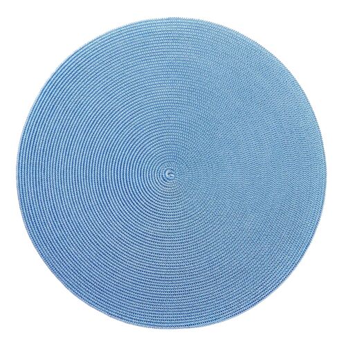 Deborah Rhodes Placemat Linen Braid Denim