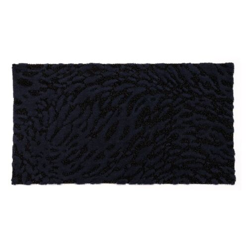 Abyss & Habidecor Bath Rug Flow Black 27x47"