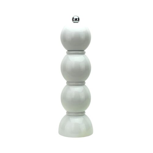 Addison Ross Salt & Pepper Mill Bobbin White