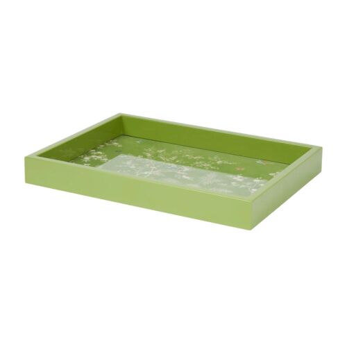 Addison Ross Chinoiserie Tray Green Small