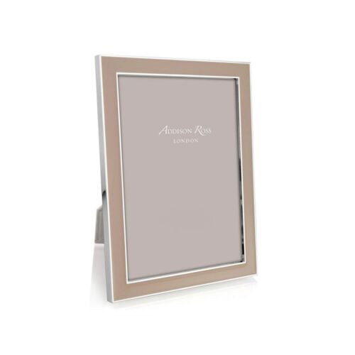 Addison Ross Enamel & Silver Cappuccino Frame 5x7"