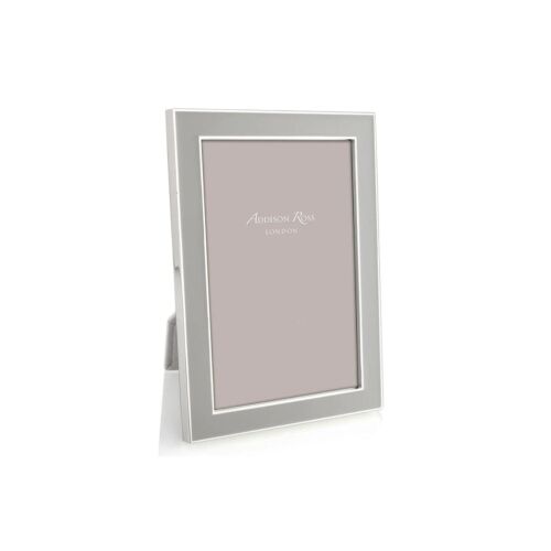 Addison Ross Enamel & Silver Chiffon Frame 4x6"