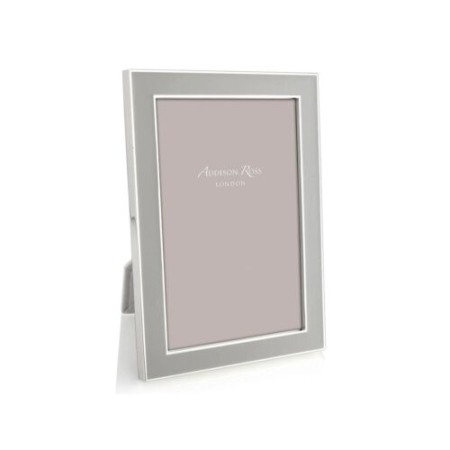 Addison Ross Enamel & Silver Chiffon Frame 5x7"