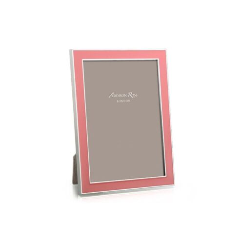 Addison Ross Enamel & Silver Coral Frame 4x6"