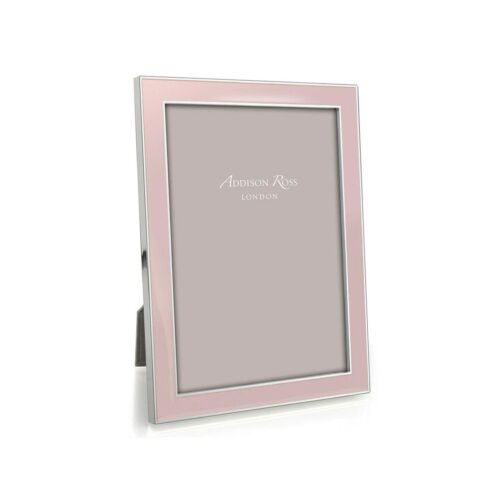 Addison Ross Enamel & Silver Light Pink Frame 5x7"