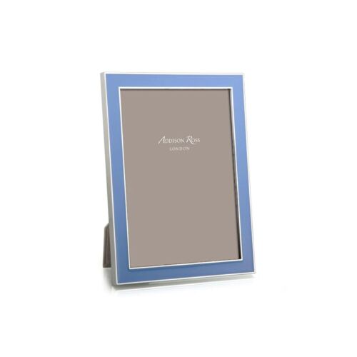 Addison Ross Enamel & Silver Periwinkle Frame 4x6"