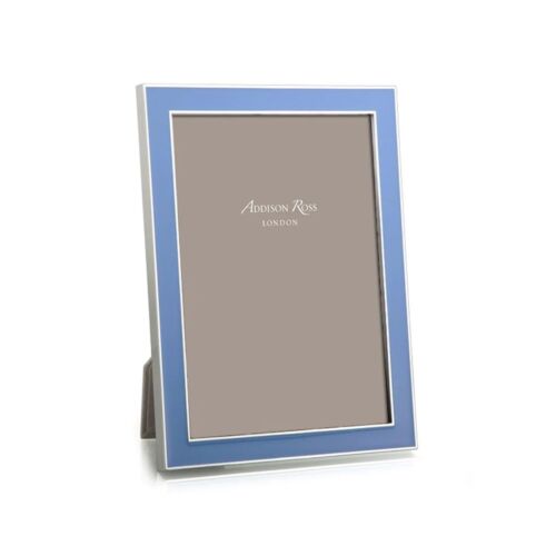 Addison Ross Enamel & Silver Periwinkle Frame 5x7"
