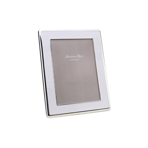 Addison Ross Enamel & Silver White Curve Frame 4x6"