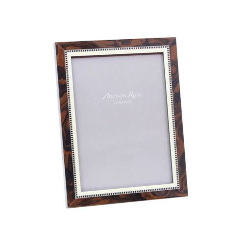 Addison Ross Marquetry Miki 20 Brown Frame 5x7"