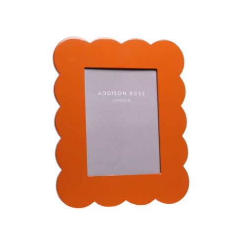Addison Ross Scallop Orange Frame 5x7"