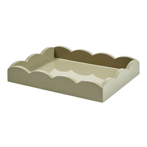 Addison Ross Scallop Tray Lacquer Chiffon Small