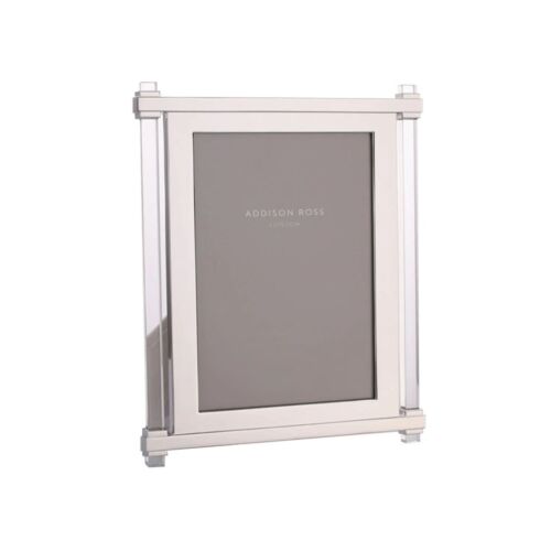 Addison Ross Silver & Acrylic Pillar Frame 5x7"
