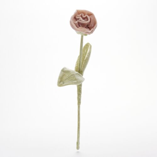 Anke Drechsel Deco Flower Rose Bud Pink Quartz