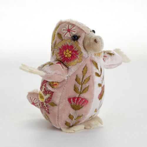 Anke Drechsel Silk Velvet Animal Mole Old Rose