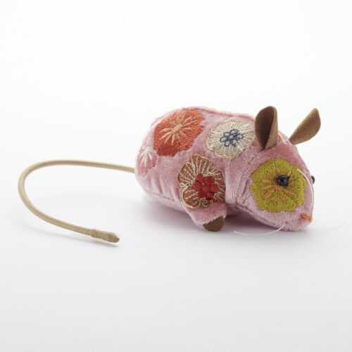 Anke Drechsel Silk Velvet Animal Mouse Cyclamen