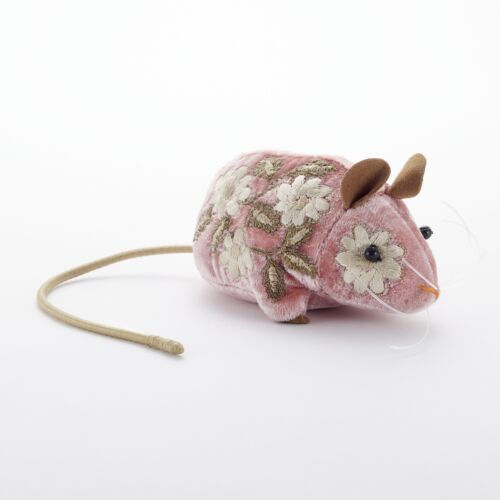 Anke Drechsel Silk Velvet Animal Mouse Cyclamen