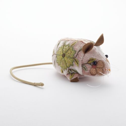 Anke Drechsel Silk Velvet Animal Mouse Old Rose